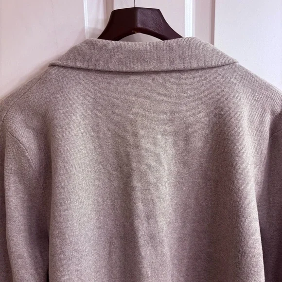 J. Crew Mercantile Light Gray Women's Sweater Blazer XXL - Picture 12 of 13